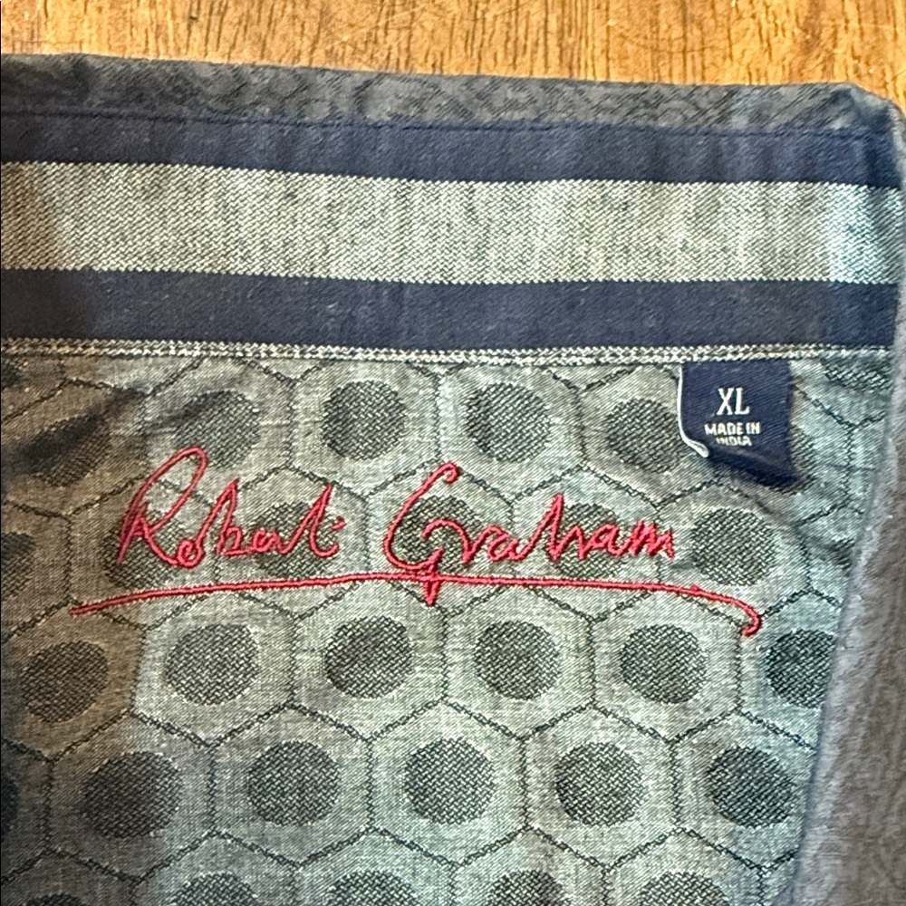 Robert Graham Textured Button Down Shirt - Picture 2 of 7